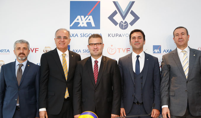AXA Sigorta Kupa Voley’in ana sponsoru oldu
