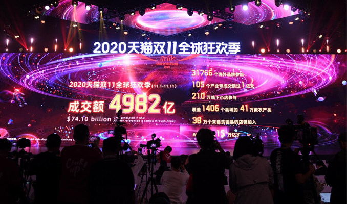 Çin’de Bekarlar Günü kampanyasında 74 milyar dolarlık alışveriş yapıldı