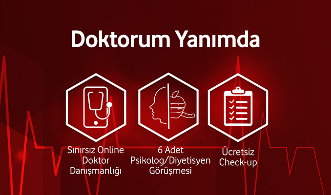Vodafone Sigorta’dan dijital sağlık danışmanlığı ürünü: Doktorum yanımda