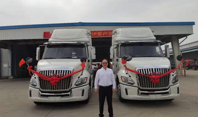JAC ağır kamyonlarının kalitesi Türk yöneticiye emanet