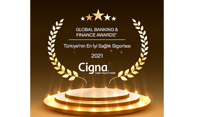 Cigna, Global Banking & Finance Awards 2021’de “Türkiye’nin En İyi Sağlık Sigortası” ödülünü kazandı