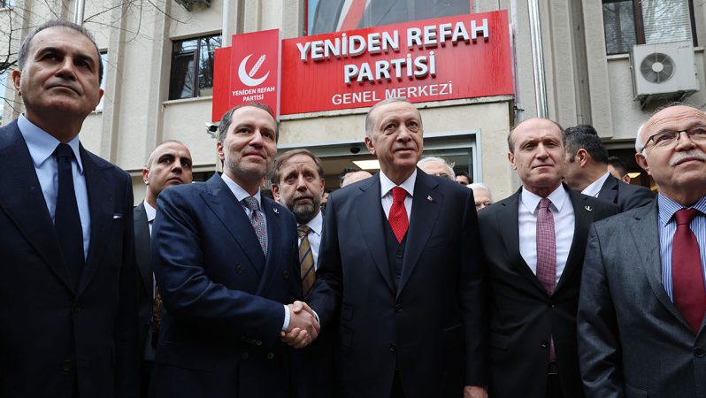Cumhurbaşkanı Erdoğan’dan Erbakan’a ziyaret