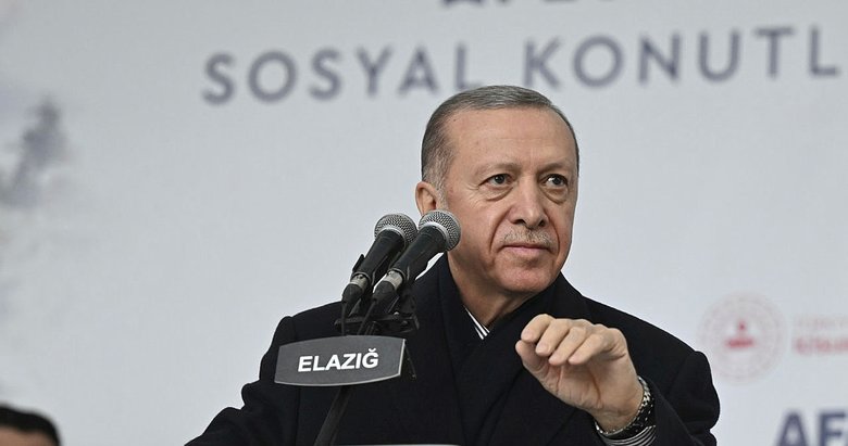 Cumhurbaşkanı Erdoğan Elazığ’da konuştu