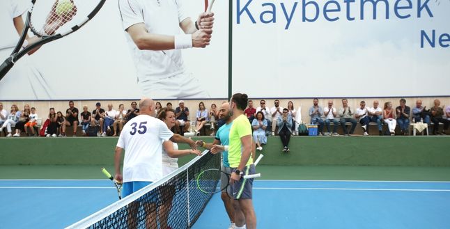 35.Uluslararası Sigortacılar Tenis Turnuvası gerçekleşti