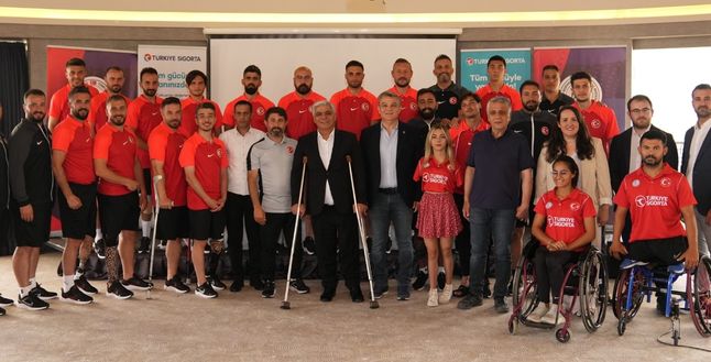 Türkiye Sigorta’dan Ampute Futbol Milli Takımı’na desteğe devam