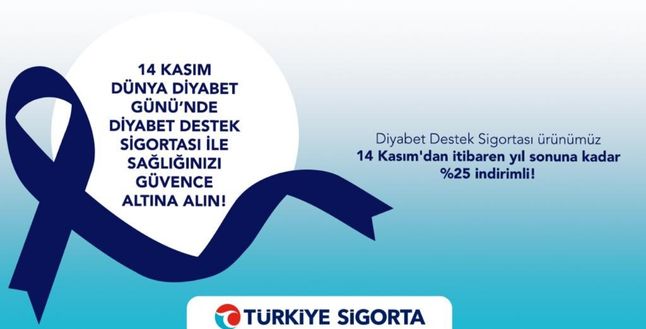 Türkiye Sigorta’dan diyabet hastalarına özel indirim