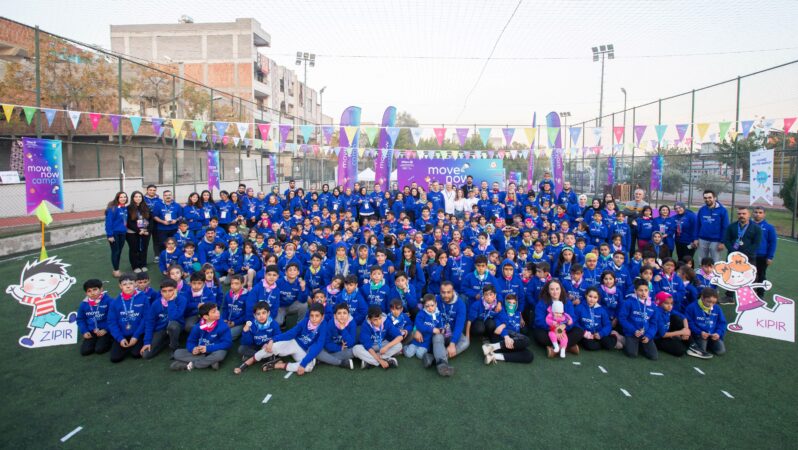 Allianz Türkiye ve TEGV, çocuklar için spor şenliği düzenledi