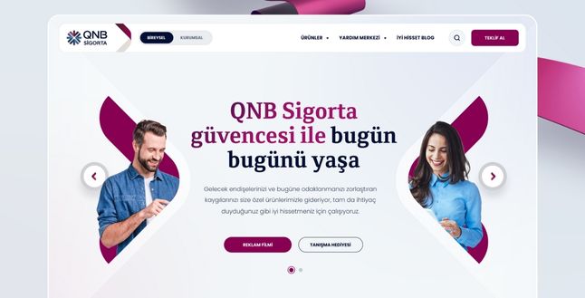 QNB Sigorta, web sitesini yeniledi