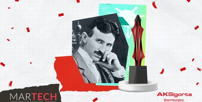 Nikola Tesla ile e-kasko Konuşan Aksigorta’ya Martech Awards’tan ödül