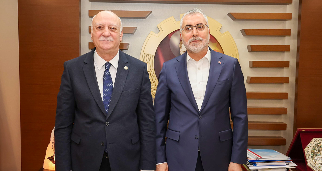 Çalışma ve Sosyal Güvenlik Bakanı Işıkhan, TZOB’u ziyaret etti