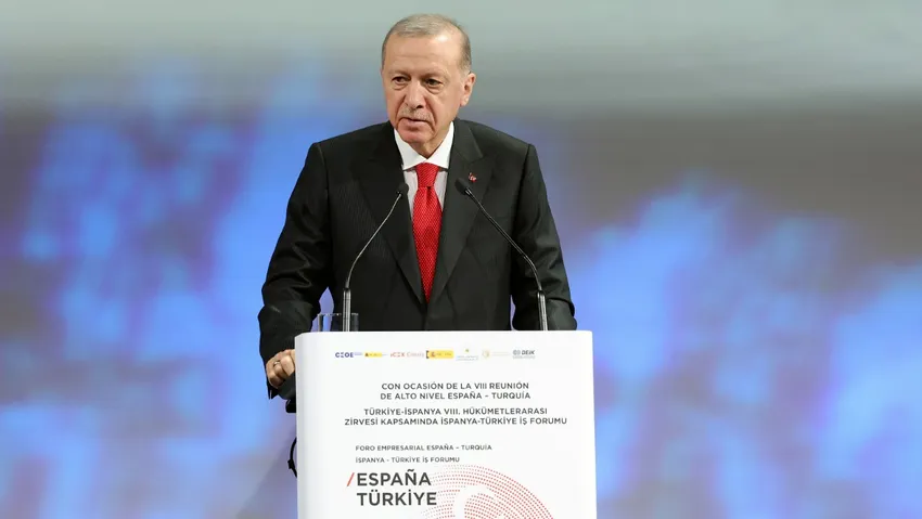 Cumhurbaşkanı Erdoğan: Ticaret hacmi hedefimizi neredeyse yakaladık!